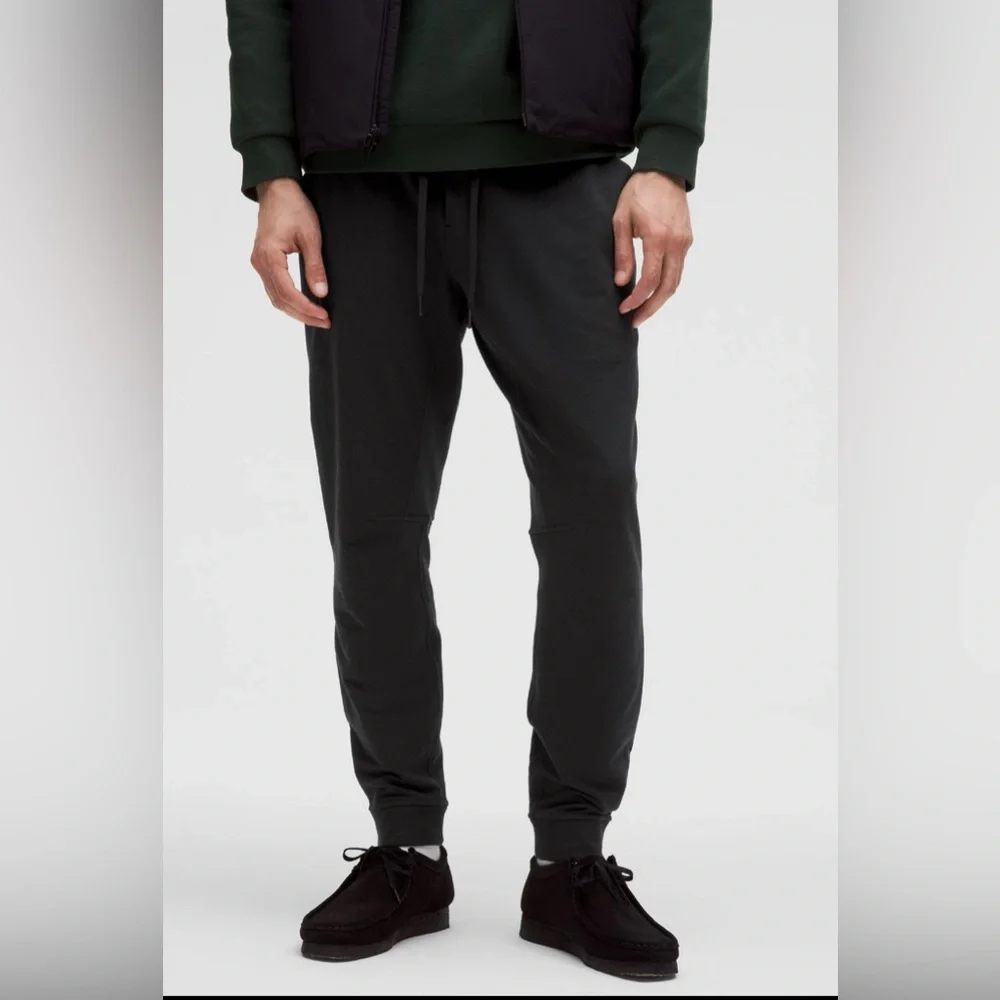 Lululemon City Sweat Jogger Full Length Black Color Sz Small Tall‎ Mens